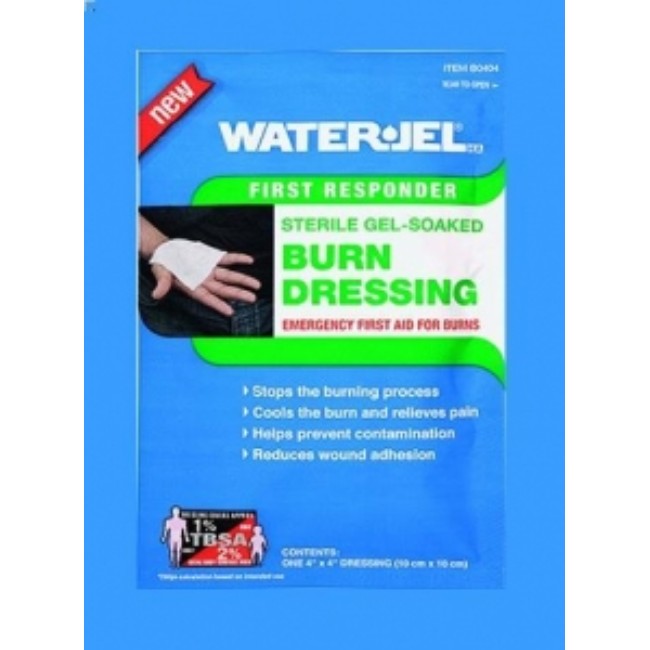 Dressing  Burn  Water Jel  Sterile  4X4