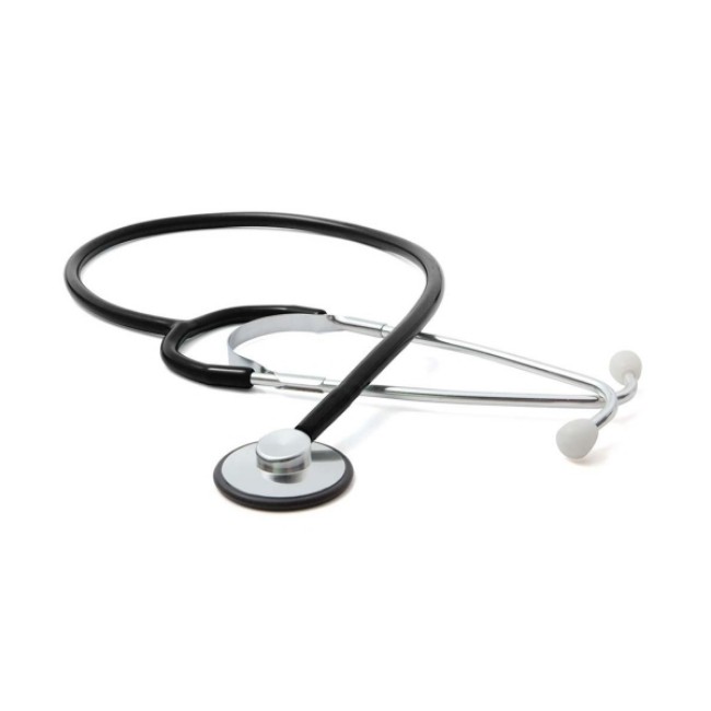 General Exam Stethoscope Proscope  660 Black 1 Tube 21 Inch Tube Single Sided Chestpiece