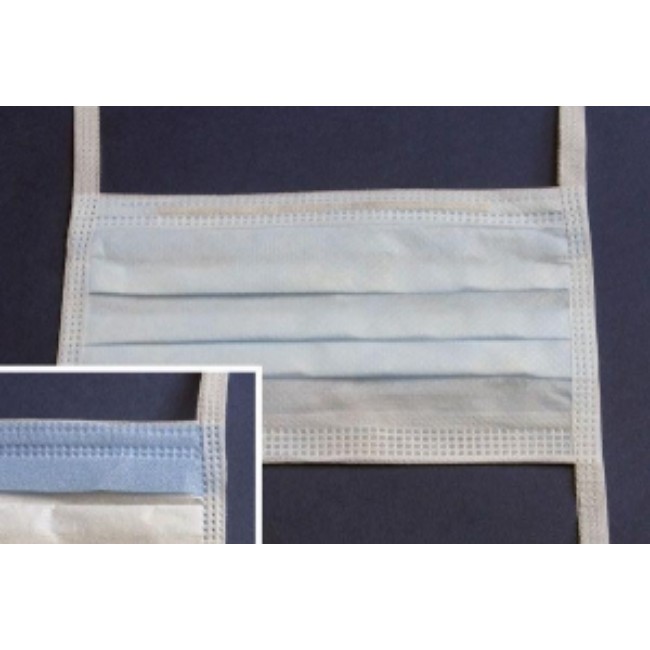 Mask  Surgical  Tie  Plastic Film  Green