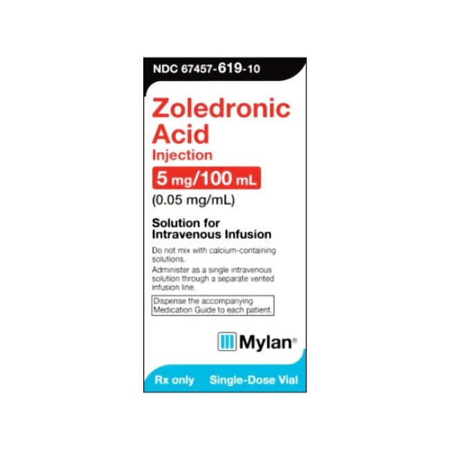 Zoledronic Acid 5 Mg   100 Ml Injection Infusion Bottle 100 Ml