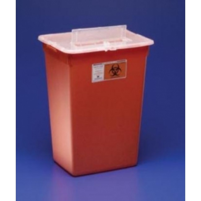 Container  Waste  10 Gl  Red  Sharp A Gator