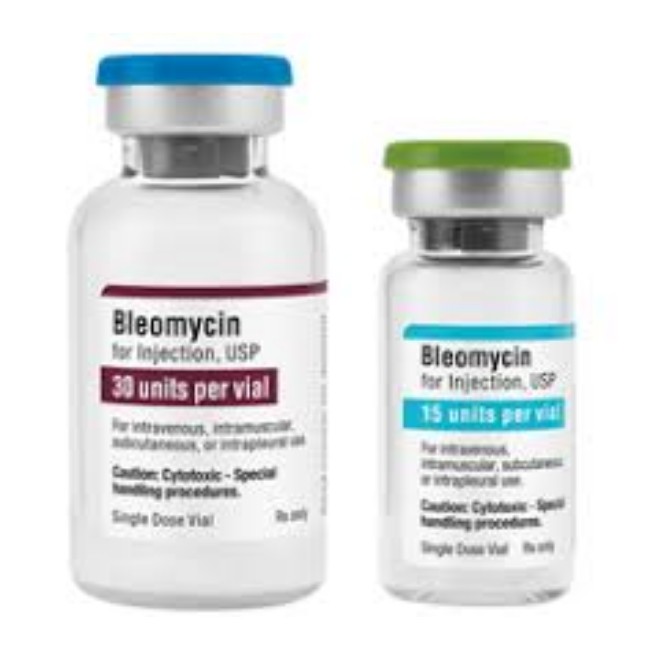 Pharmaceuticals  Bleomycin 15 Units Single Dose Vial