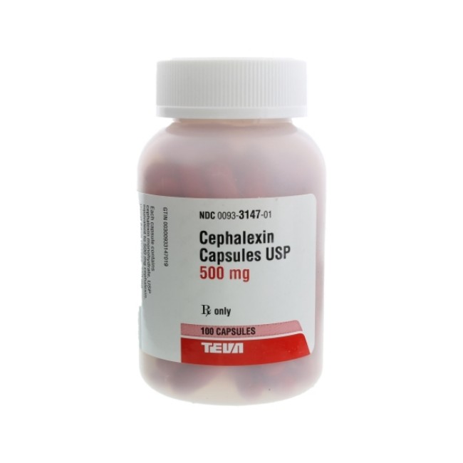 Antibiotics  Cephalexin 500Mg Cap 500 Bt