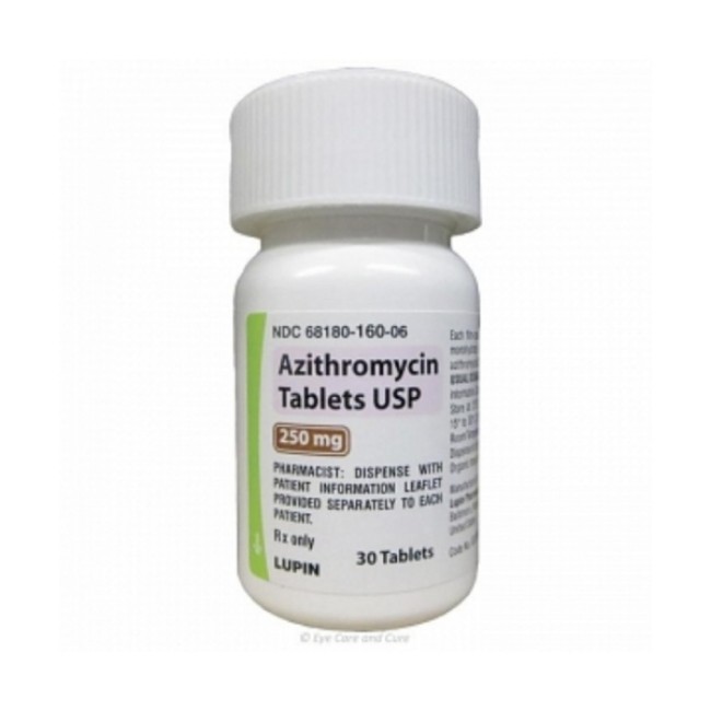 Azithromycin 250Mg Tab 30 Bt