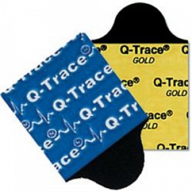 Electrode  Ecg  Q Trace  Gold  Bulk Pack