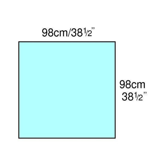 Sheets  Drape Sheet   Square Folded   Sterile   38 5  X 38 5 