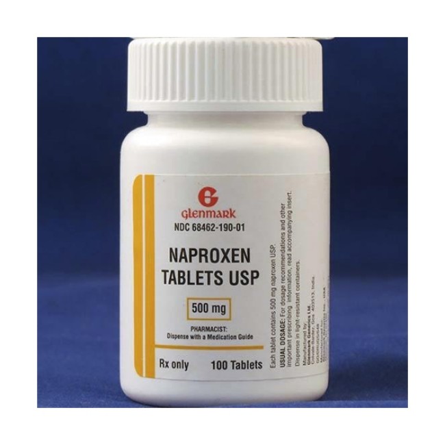 Pharmaceuticals  Naproxen 500Mg Tab 100 Bt