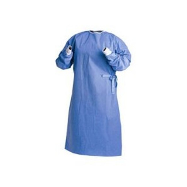 Gowns   Surgical  Sterile Back Fabric Reinforced Surgical Gown   Size Xl