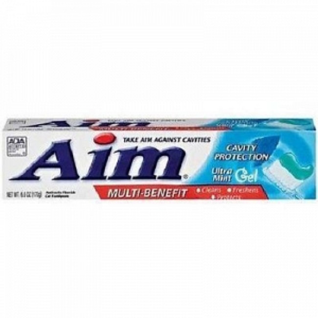 Toothpaste  Aim  Cavity Protect  Mint  5 5Oz