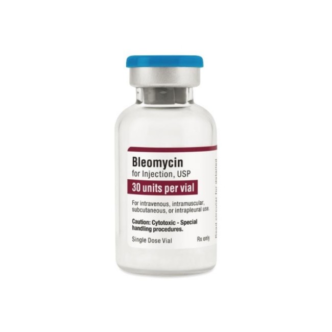 Pharmaceuticals  Bleomycin 30 Units Single Dose Vial