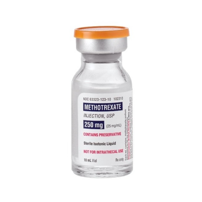 METHOTREXATE 250MG 10mL W P EA