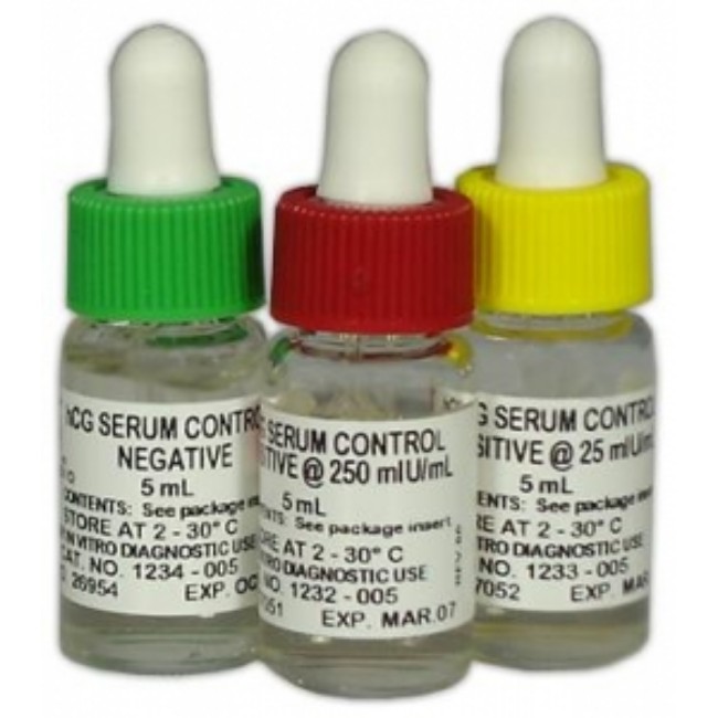 Test  Hcg Tri Level Serum Controls