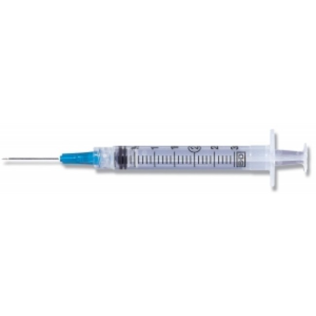 Syringe  Ll  3Ml  21Gx1  Intrvns Needle