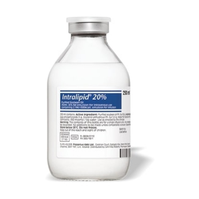 Intralipid 20  Fc 10X250ml