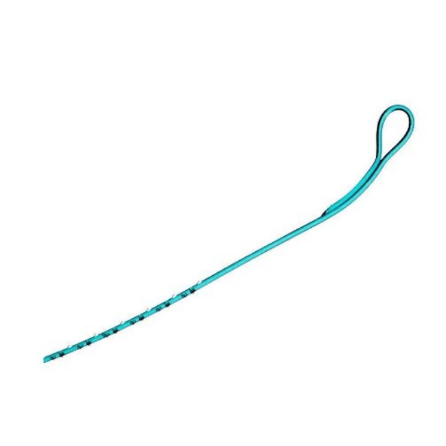 V Loc Pbt Non Absorbable Suture   Blue   Size 1   18  With Gs 21 Needle