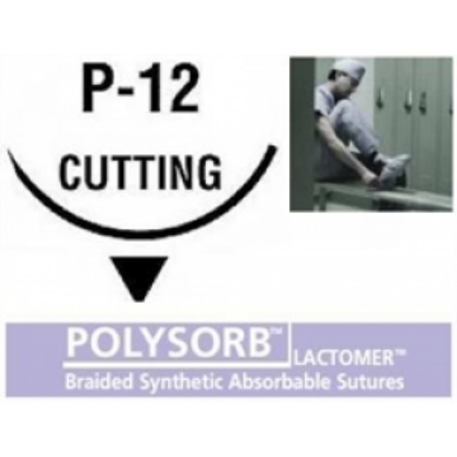 Polysorb Suture   3 0   30   Undyed   C 16