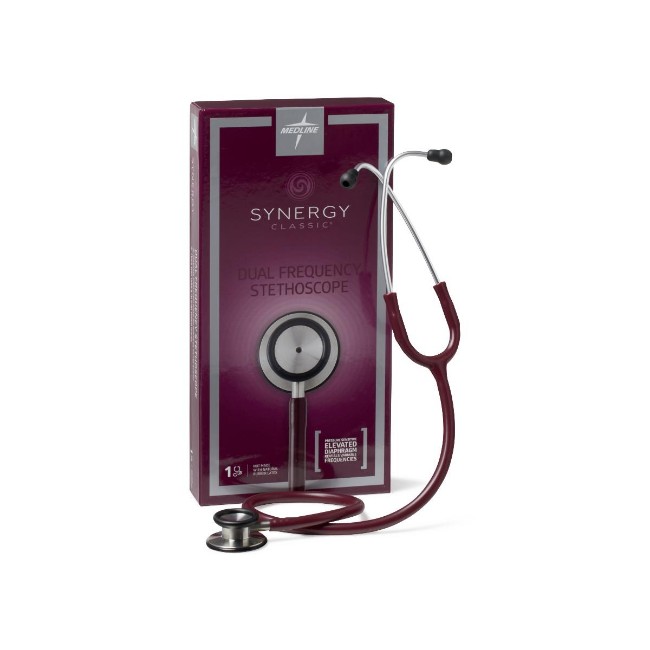 Stethoscope   Synergy  Dual Freq   Burgundy