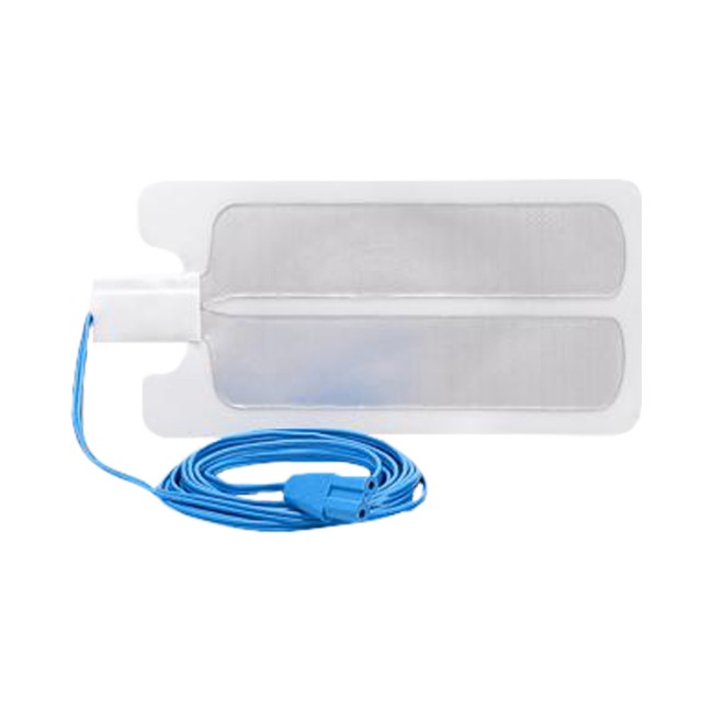 Ground Pads  Electrode Ground Pad With Cord   Split   Disposable   Adult