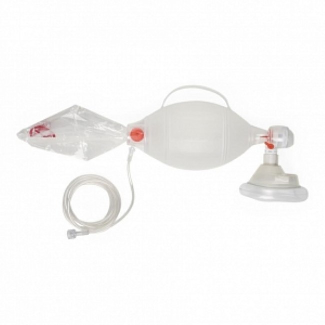 Resuscitation  Spur Ii Adult Resuscitator Bag   Tube   Reservoir   Medium Mask