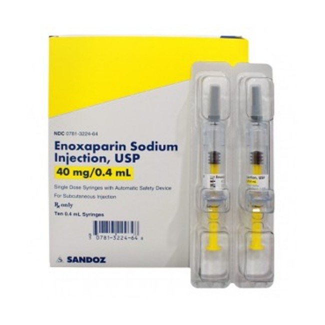 Enoxaparin Pfs 40Mg 4Ml