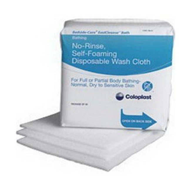 Wipes  Easicleanse Bath Washcloth   No Rinse   30 Cloths Pack