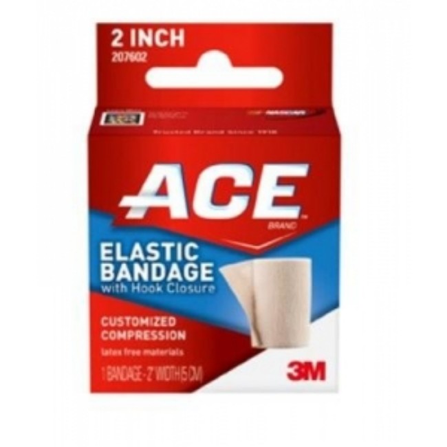 Bandage  Ace  Hook Loop  Elastic  Beige  2