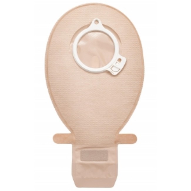 Pouch   Ostomy Sensura Two Piece System Maxi 1 3 4 Inch Stoma Opening Drainable