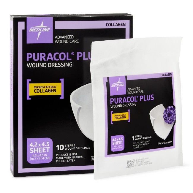 Dressing  Collagen  Puracol Plus  4X4