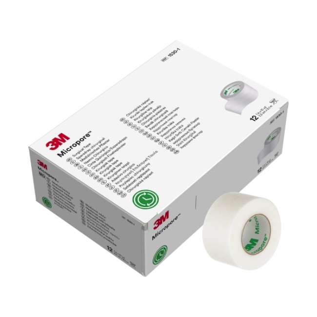 Tape  Micropore Plus Hypoallergenic Tape   White   1  X 10 Yd 