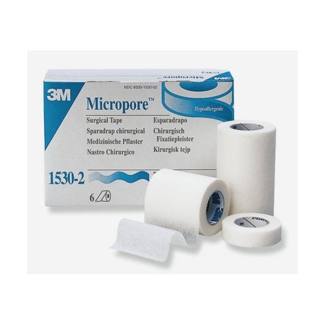 Tape  Micropore Plus Hypoallergenic Tape   White   2  X 10 Yd 