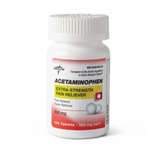 Acetaminophen 500Mg Tab 100 Bt 24 Bt Cs
