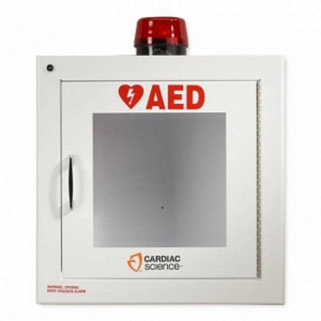 Cabinet  Aed  Wall  Alarm  Strobe  Metal