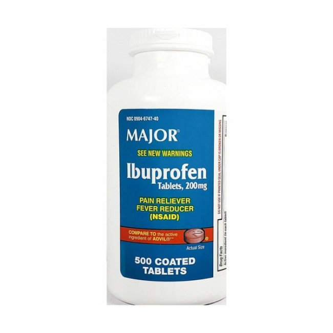 Ibuprofen Cap 200 mg x 500
