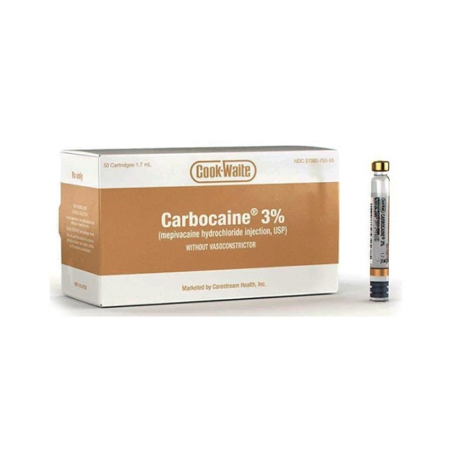 Carbocaine 3  Crtg 50X1 7Ml