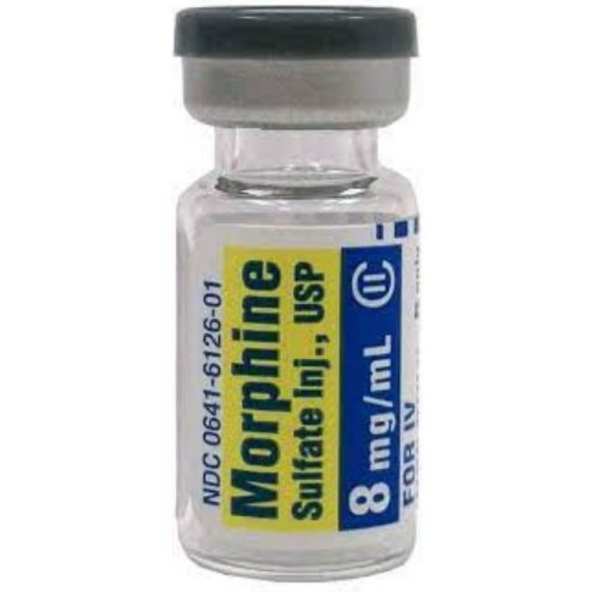 Morphine Sul 8Mg Ml Sdv 25X1ml