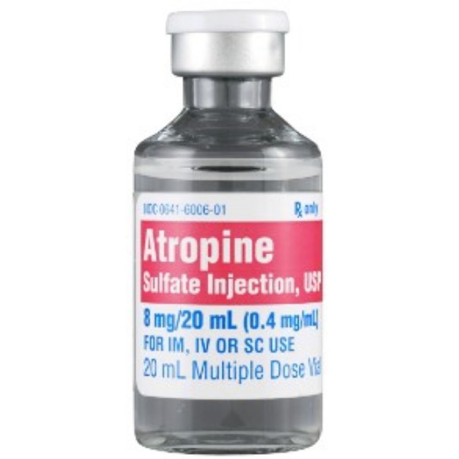 Atropine 8Mg 20Ml Mdv 10X20ml