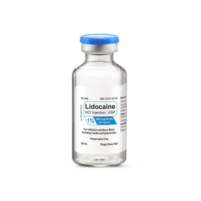 Injections  Lidocaine Hydrochloride Injection   1   Preservative Free   Single Dose Vial   30 Ml