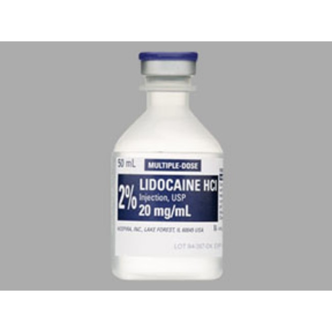 Lidocaine 2   Mdv 20Mg Ml 50Ml