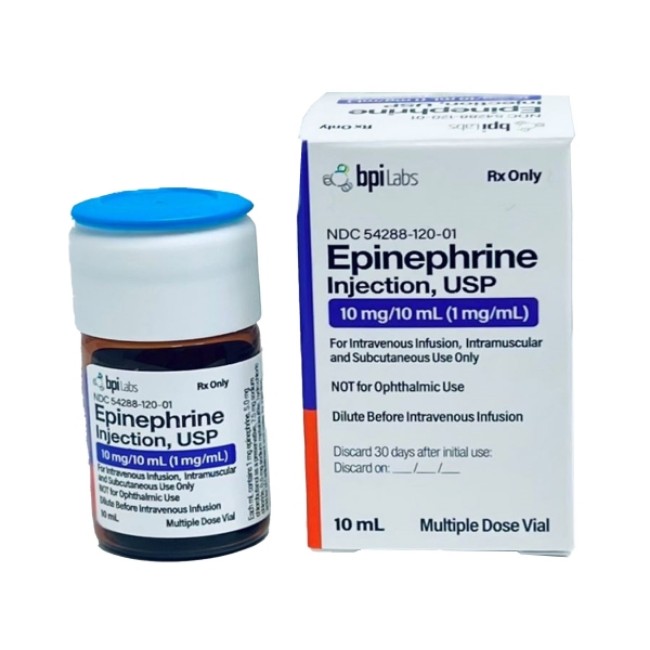 Injections  Epinephrine Injection   Multidose Vial   1 Mg Ml   10 Ml