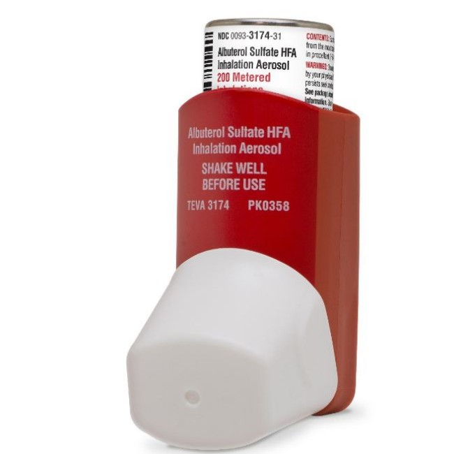 Albuterol Sulfate Hfa Inhaler   200 Actuations