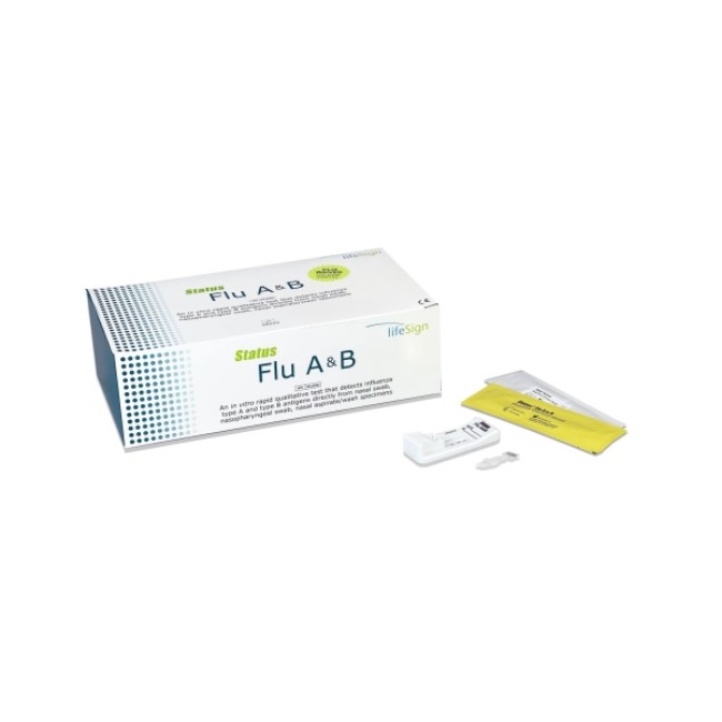 Flu Test Status A B Bx 25  Non Returnable Item 