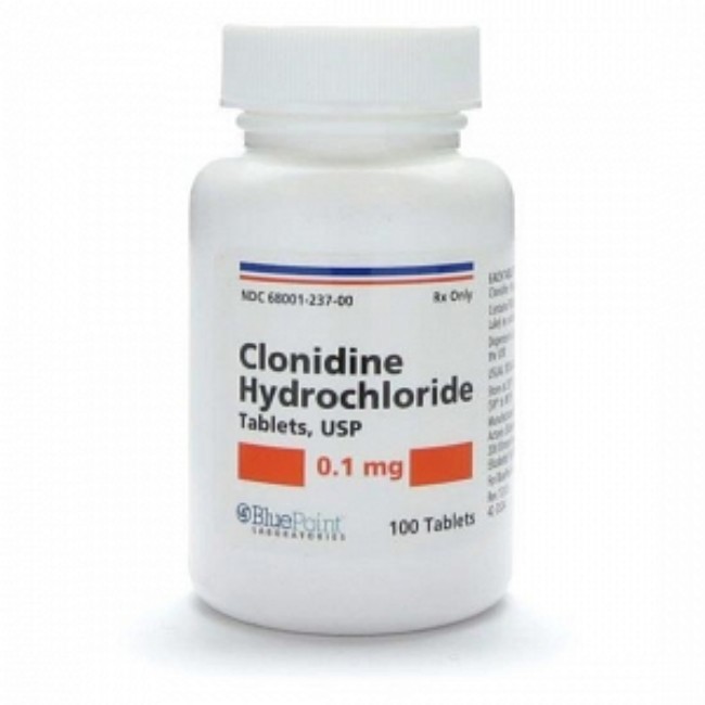 Clonidine Hcl 0 1Mg Tab