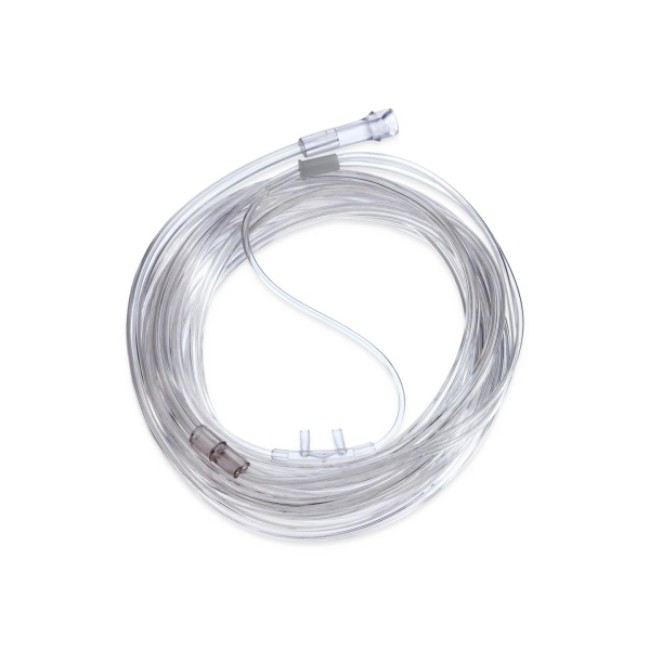 Cannulas  Over The Ear Nasal Cannula With Star Lumen   Standard Connector   Adult   14  Tubing