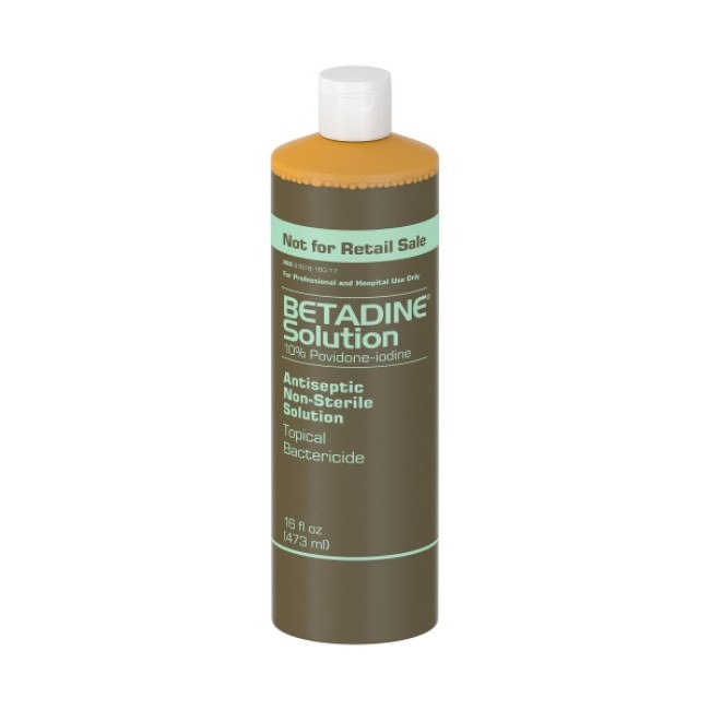 Skin Prep Solutions  Betadine Solution   16 Oz   Not For Retail Sale