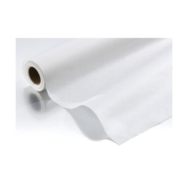 Exam Table Paper  Exam Table Paper   Crepe   White   24  X 125 