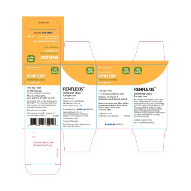 Renflexis  Infliximab Abda 100 Mg Injection Single Dose Vial