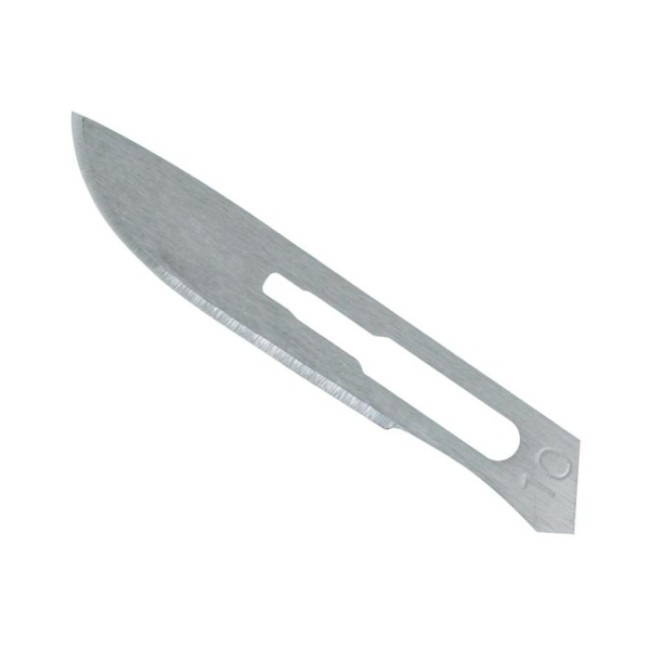 Blade   Surgical  Stainless Steel  10 Surgical Blade