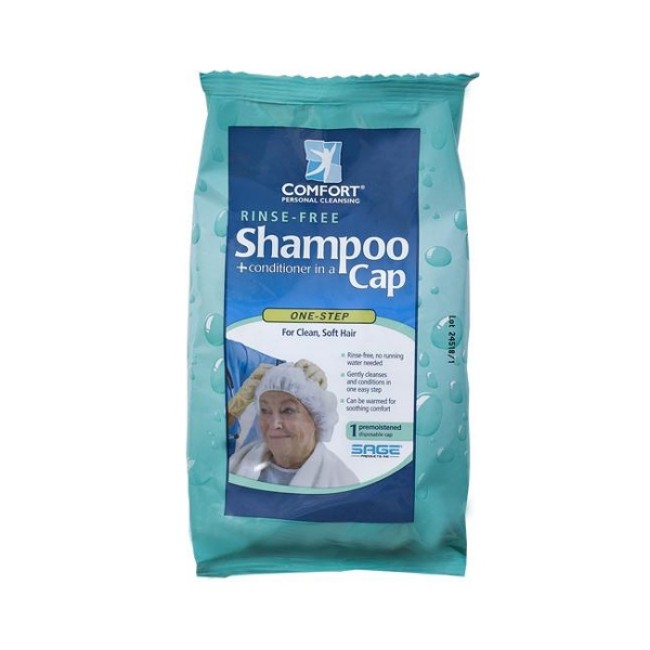 Shower Caps  Comfort Rinse Free Shampoo And Conditioner Cap