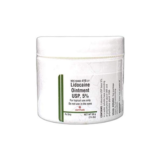 Lidocaine 5  Oint 50G Jar