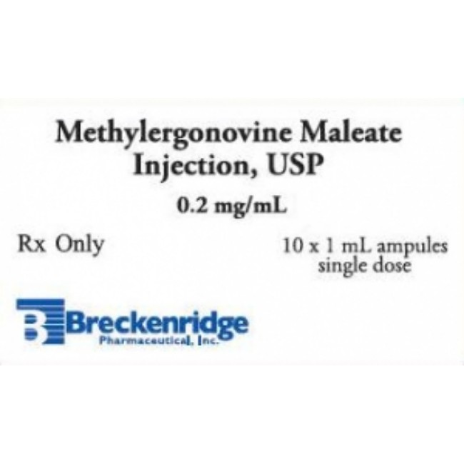 Methylergonovine Mal 0 2Mg Ml Amp 10X1ml